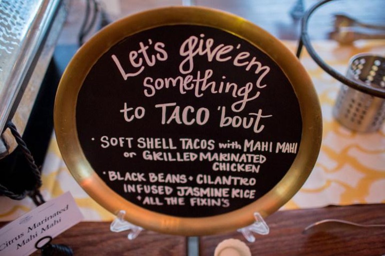 Food Puns for Wedding Menus That Your Guests Will LOL Over
